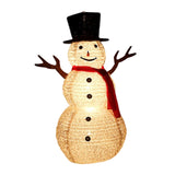 Maxbell Snowman Light Ornament Decoration Luminous Figurine Accessories Statue