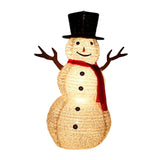 Maxbell Snowman Light Ornament Decoration Luminous Figurine Accessories Statue