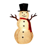 Maxbell Snowman Light Ornament Decoration Luminous Figurine Accessories Statue