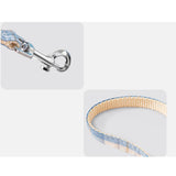 Maxbell Dog Harness and Leash Set Adjustable Dog Harness for Kitty Cat Accessories Blue