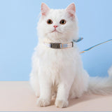 Maxbell Dog Harness and Leash Set Adjustable Dog Harness for Kitty Cat Accessories Blue