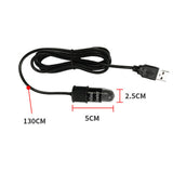 Maxbell Small Aquarium Heater Automatic Constant Temperature Heater USB Heating Rod