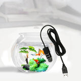 Maxbell Small Aquarium Heater Automatic Constant Temperature Heater USB Heating Rod