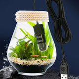 Maxbell Small Aquarium Heater Automatic Constant Temperature Heater USB Heating Rod