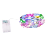 Maxbell String Light Battery Operated Christmas Light Waterproof for Bar Home Garden 1pcs Colorful