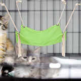 Maxbell Cat Hammock Sleeping Mat Supplies Hanging Sunshine Seat Basket Swing Bed Green