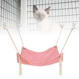 Maxbell Cat Hammock Sleeping Mat Supplies Hanging Sunshine Seat Basket Swing Bed Pink