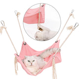 Maxbell Cat Hammock Sleeping Mat Supplies Hanging Sunshine Seat Basket Swing Bed Pink