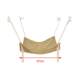 Maxbell Cat Hammock Sleeping Mat Supplies Hanging Sunshine Seat Basket Swing Bed Khaki