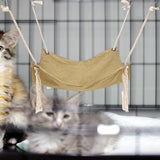 Maxbell Cat Hammock Sleeping Mat Supplies Hanging Sunshine Seat Basket Swing Bed Khaki