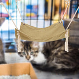 Maxbell Cat Hammock Sleeping Mat Supplies Hanging Sunshine Seat Basket Swing Bed Khaki
