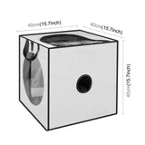 Maxbell Pet Cats Dogs Hair Drying Box Foldable Dryer Case Drying Room Lightweight Grey