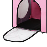 Maxbell Pet Cats Dogs Hair Drying Box Foldable Dryer Case Drying Room Lightweight Pink
