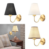 Maxbell Modern Wall Lights Fixture E27 Lamp Shade for Dining Room Indoor Staircase white