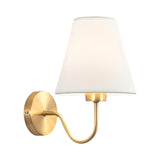 Maxbell Modern Wall Lights Fixture E27 Lamp Shade for Dining Room Indoor Staircase white