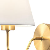 Maxbell Modern Wall Lights Fixture E27 Lamp Shade for Dining Room Indoor Staircase white