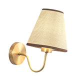 Maxbell Modern Wall Lights Fixture E27 Lamp Shade for Dining Room Indoor Staircase beige