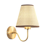 Maxbell Modern Wall Lights Fixture E27 Lamp Shade for Dining Room Indoor Staircase beige
