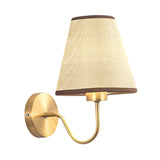Maxbell Modern Wall Lights Fixture E27 Lamp Shade for Dining Room Indoor Staircase beige