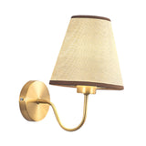 Maxbell Modern Wall Lights Fixture E27 Lamp Shade for Dining Room Indoor Staircase beige