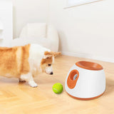 Maxbell Pet Automatic Ball Launcher Toy Feeder Automatic Throwing Machine Puzzle