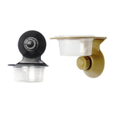 Maxbell Reptile Feeder Suction Cup Food Container for Gecko Bearded Dragon Supplies Black