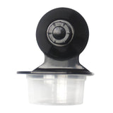 Maxbell Reptile Feeder Suction Cup Food Container for Gecko Bearded Dragon Supplies Black