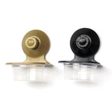 Maxbell Reptile Feeder Suction Cup Food Container for Gecko Bearded Dragon Supplies Yellow