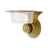 Maxbell Reptile Feeder Suction Cup Food Container for Gecko Bearded Dragon Supplies Yellow