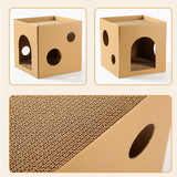 Maxbell Pet Cat Scratcher Pad Bed Scratching Board Scratcher Cardboard Thicken