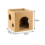 Maxbell Pet Cat Scratcher Pad Bed Scratching Board Scratcher Cardboard Thicken