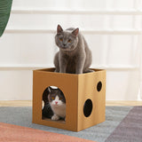 Maxbell Pet Cat Scratcher Pad Bed Scratching Board Scratcher Cardboard Thicken