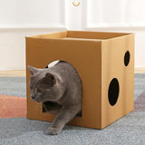 Maxbell Pet Cat Scratcher Pad Bed Scratching Board Scratcher Cardboard Thicken