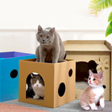 Maxbell Pet Cat Scratcher Pad Bed Scratching Board Scratcher Cardboard Thicken