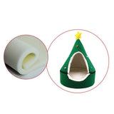 Maxbell Cat Cave Bed Kitten Puppy Winter Warm for Small Medium Large Dogs Cats Red