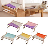 Maxbell Cat Window Perch Durable Shelf Sturdy Hammock Steady Seat Adjustable Cat Bed Gray Purple