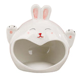Maxbell Pet Ceramic Hamster Bedding Hideout Nest Adorable Appearance Easily Clean Rabbit