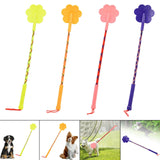 Maxbell Pet Training Stick Pet Dog Whip Rubber for Small Medium Large Dog Exercising Green