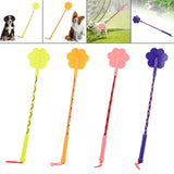 Maxbell Pet Training Stick Pet Dog Whip Rubber for Small Medium Large Dog Exercising Green