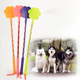 Maxbell Pet Training Stick Pet Dog Whip Rubber for Small Medium Large Dog Exercising Green