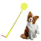 Maxbell Pet Training Stick Pet Dog Whip Rubber for Small Medium Large Dog Exercising Green