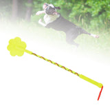 Maxbell Pet Training Stick Pet Dog Whip Rubber for Small Medium Large Dog Exercising Green