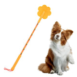 Maxbell Pet Training Stick Pet Dog Whip Rubber for Small Medium Large Dog Exercising Orange