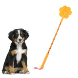 Maxbell Pet Training Stick Pet Dog Whip Rubber for Small Medium Large Dog Exercising Orange