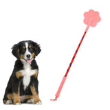 Maxbell Pet Training Stick Pet Dog Whip Rubber for Small Medium Large Dog Exercising Pink