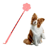 Maxbell Pet Training Stick Pet Dog Whip Rubber for Small Medium Large Dog Exercising Pink