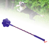 Maxbell Pet Training Stick Pet Dog Whip Rubber for Small Medium Large Dog Exercising Violet