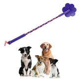 Maxbell Pet Training Stick Pet Dog Whip Rubber for Small Medium Large Dog Exercising Violet