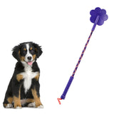 Maxbell Pet Training Stick Pet Dog Whip Rubber for Small Medium Large Dog Exercising Violet