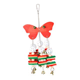Maxbell Bird Toy Wooden Blocks Balls Bells for Budgie Parakeets Cage Accessories